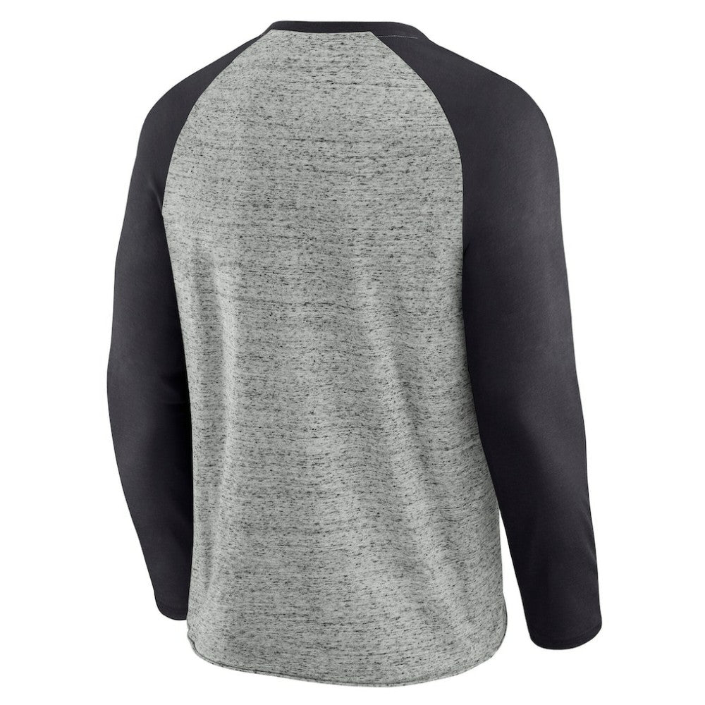 Pittsburgh Pirates Darius Rucker Collection by Fanatics Raw Edge Raglan Long Sleeve Baseball T-Shirt | MLB New