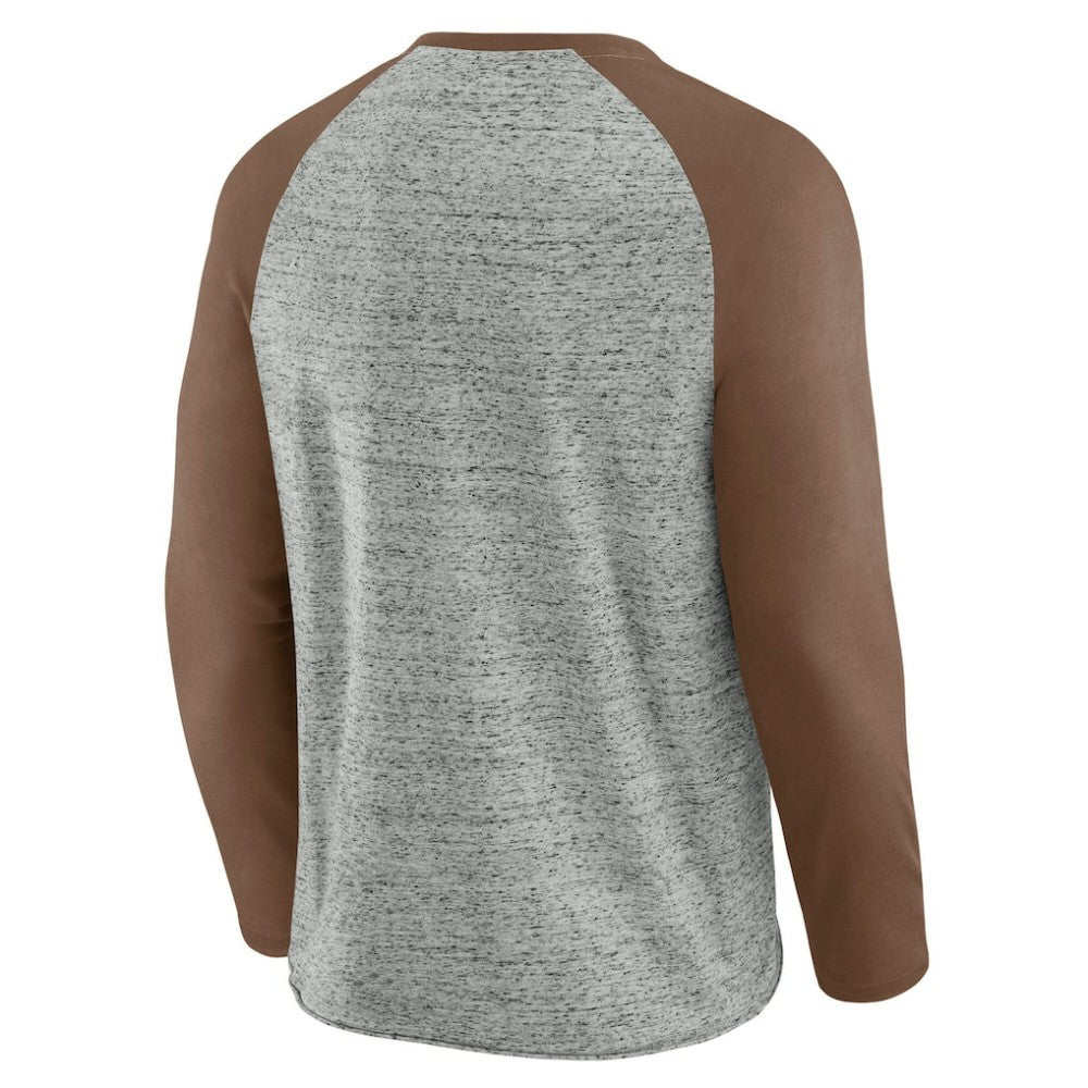 San Diego Padres Darius Rucker Collection by Fanatics Raw Edge Raglan Long Sleeve Baseball T-Shirt | MLB Shop