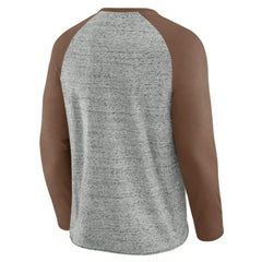 San Diego Padres Darius Rucker Collection by Fanatics Raw Edge Raglan Long Sleeve Baseball T-Shirt | MLB Shop