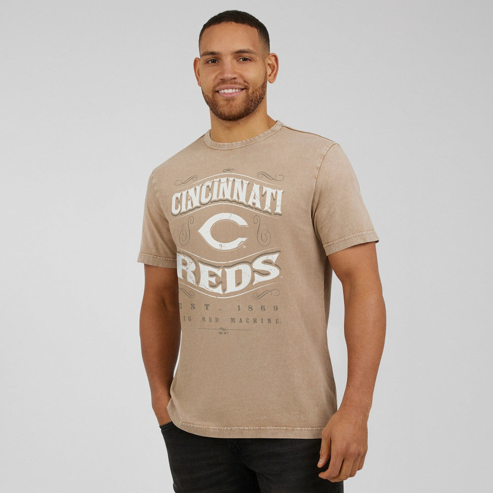 Cincinnati Reds Darius Rucker Collection by Fanatics Sun Faded T-Shirt | MLB Near me
