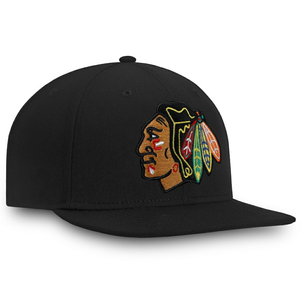 Chicago Blackhawks Fanatics Core Fitted Hat On Sale
