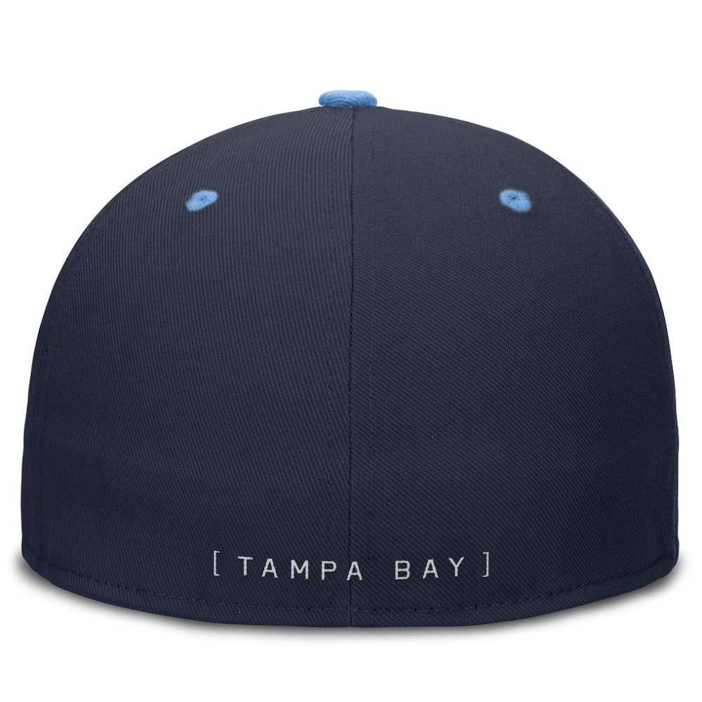 Tampa Bay Rays Nike  True Primetime Two-Tone Performance Fitted Hat | MLB US