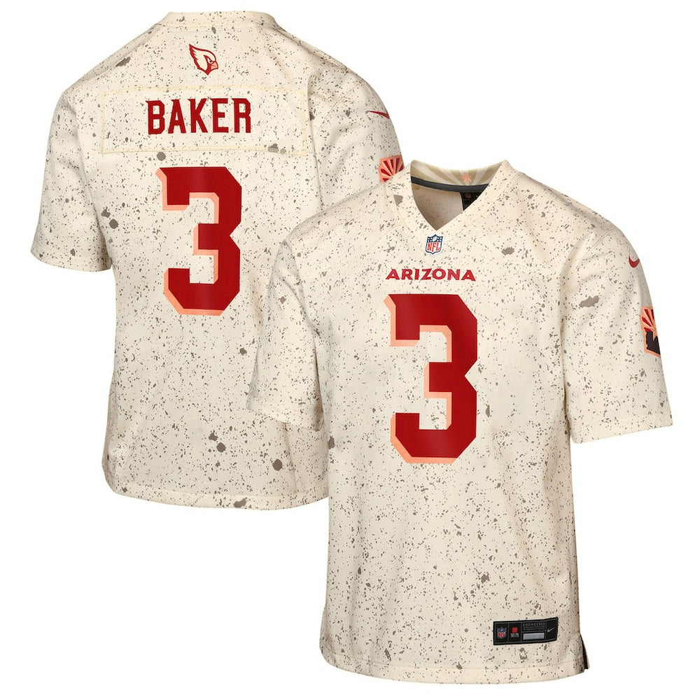 Arizona Cardinals Nike Budda Baker  Youth 2025 Rivalries Collection Game Jersey
