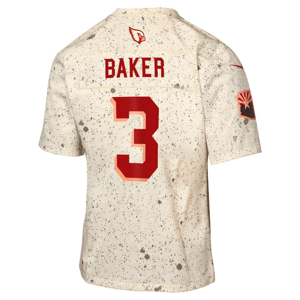 Arizona Cardinals Nike Budda Baker  Youth 2025 Rivalries Collection Game Jersey
