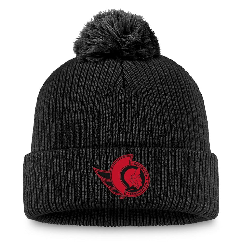 Ottawa Senators Fanatics Women's Cuffed Knit Hat with Pom Sale