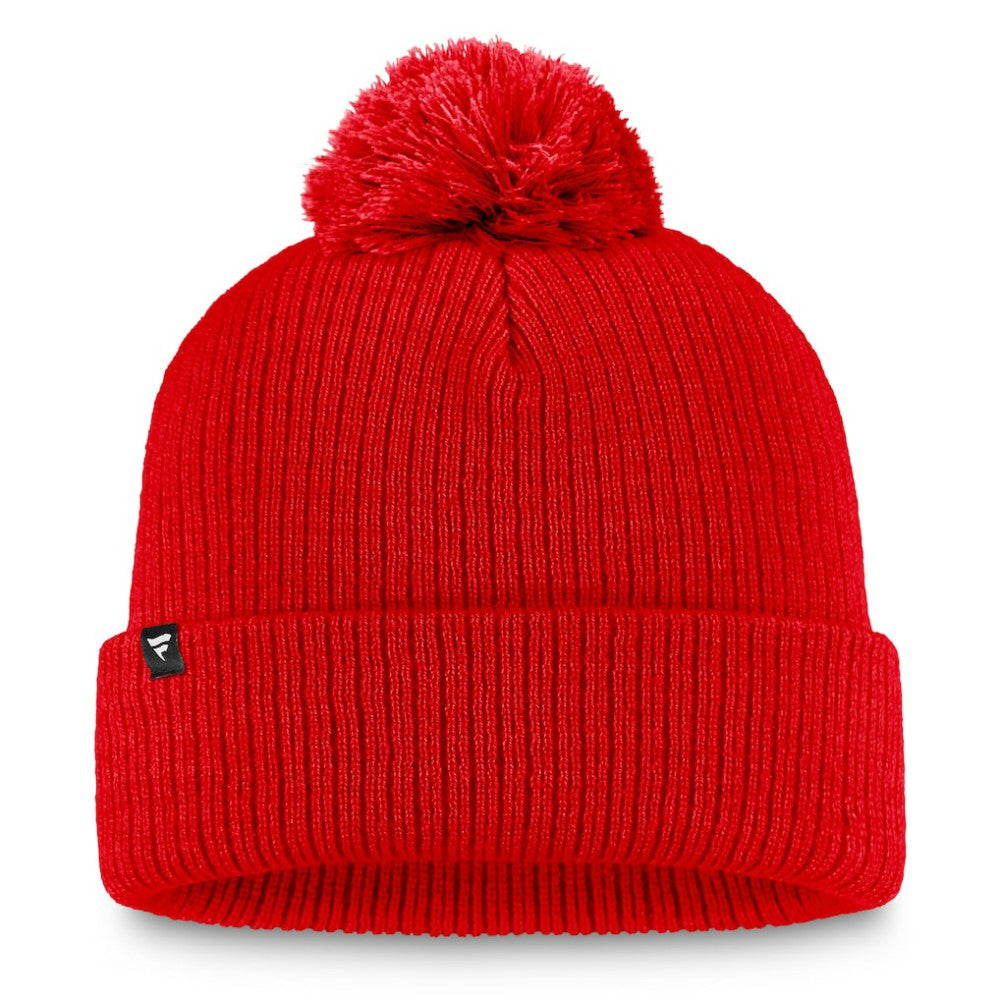 Calgary Flames Fanatics Women's Cuffed Knit Hat with Pom Online