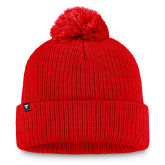 Calgary Flames Fanatics Women's Cuffed Knit Hat with Pom Online