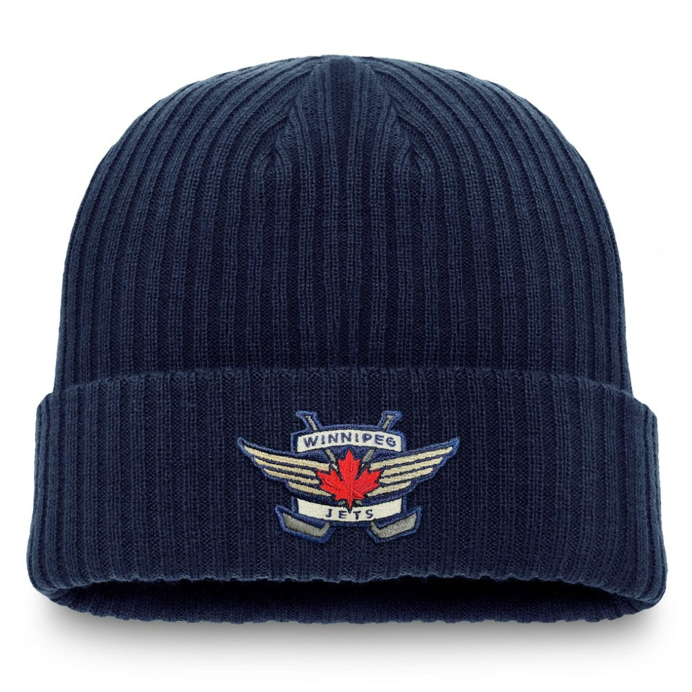 Winnipeg Jets Fanatics Component Cuffed Knit Hat Discount