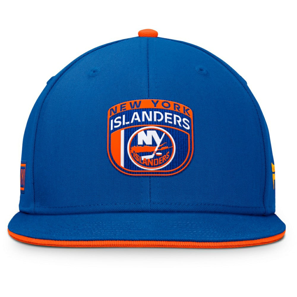 New York Islanders Fanatics Authentic Pro Draft Snapback Hat For Sale