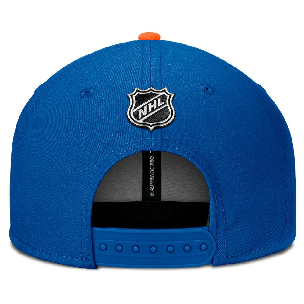 New York Islanders Fanatics Authentic Pro Draft Snapback Hat For Sale