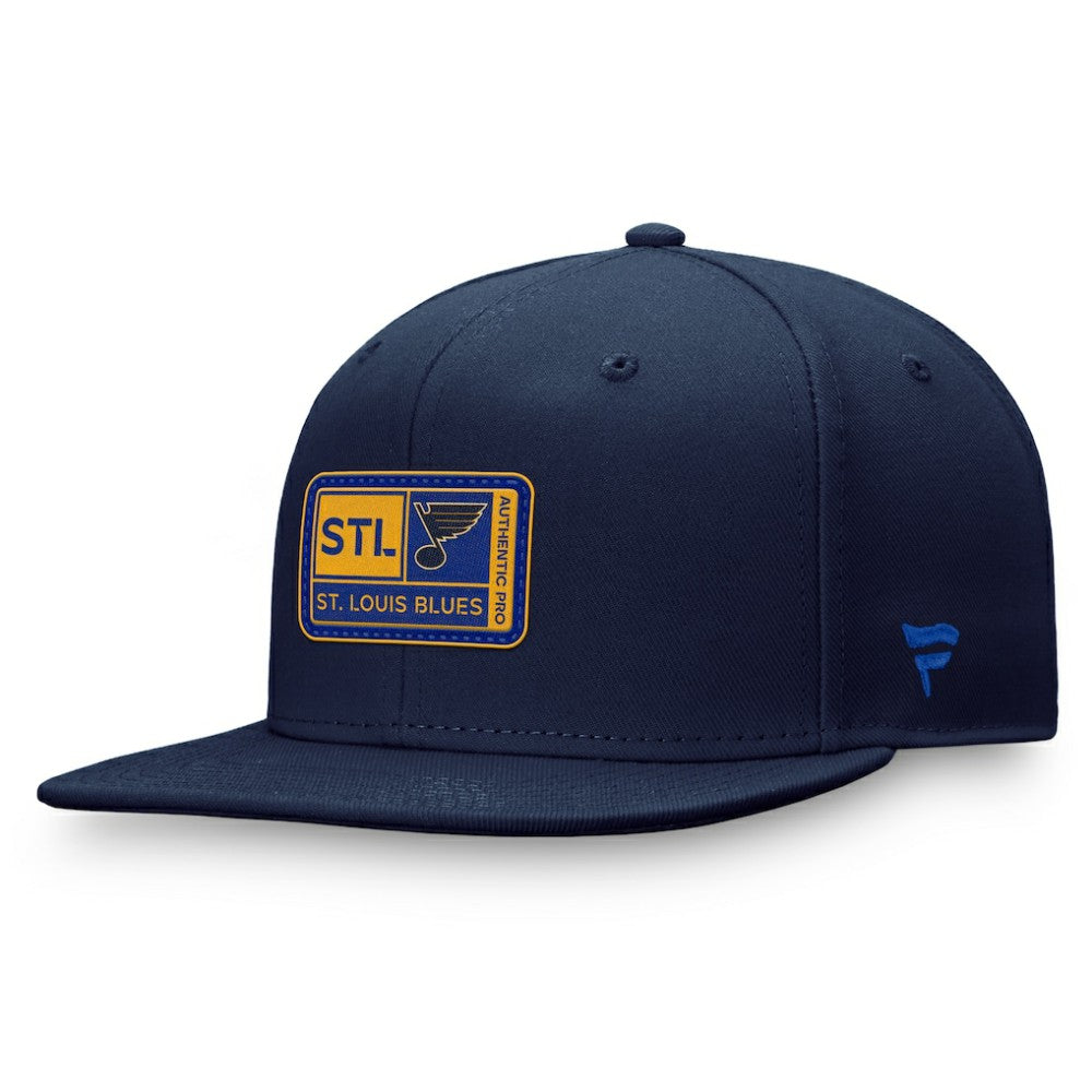 St. Louis Blues Fanatics Authentic Pro Training Camp Snapback Hat Sale