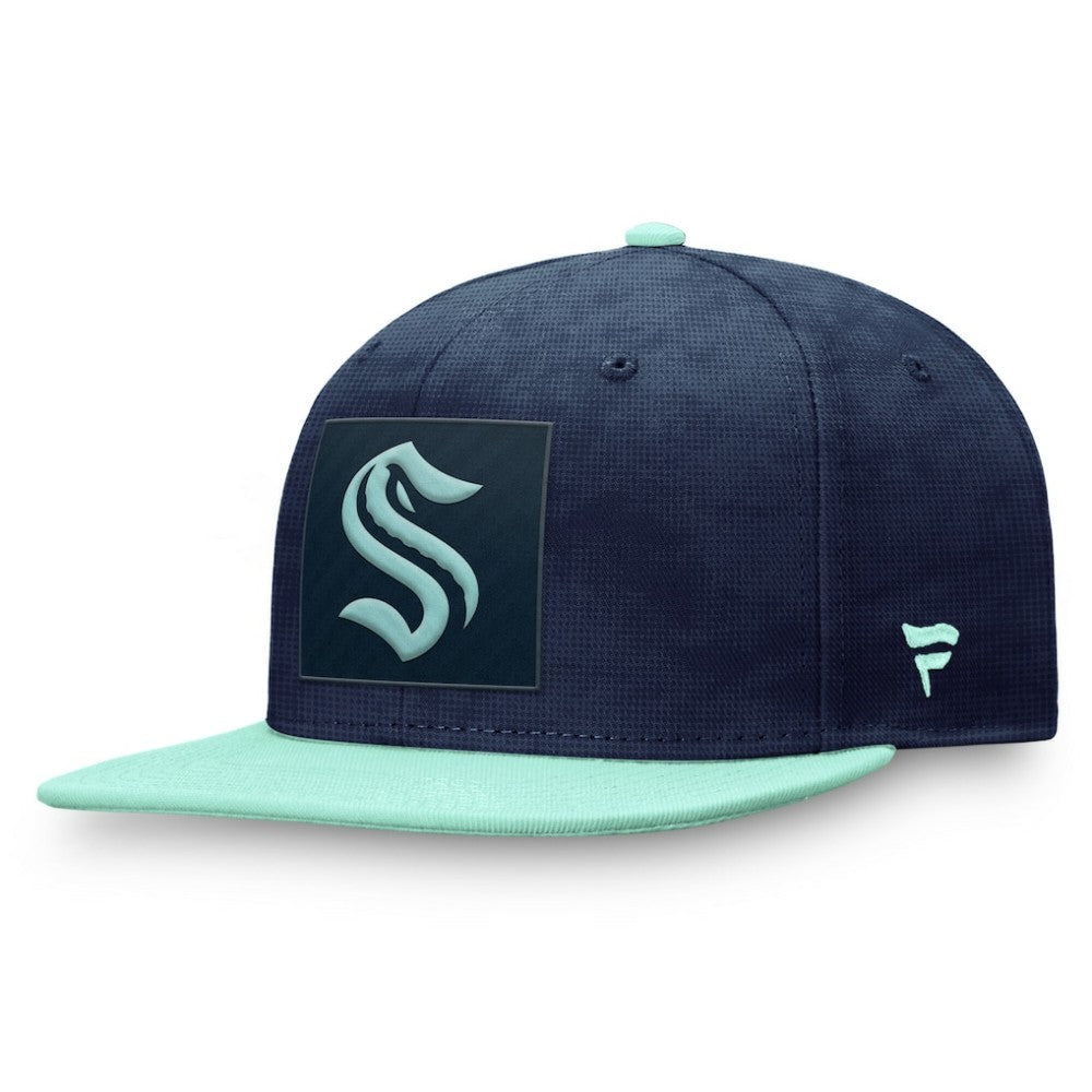 Seattle Kraken Fanatics Authentic Pro Rink Snapback Hat Online
