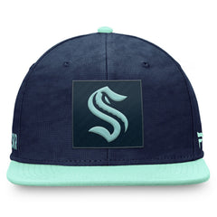 Seattle Kraken Fanatics Authentic Pro Rink Snapback Hat Online