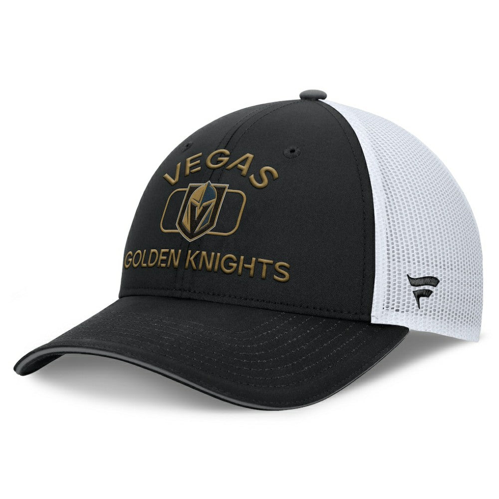 Vegas Golden Knights Fanatics Authentic Pro Rink Adjustable Trucker Hat For Sale