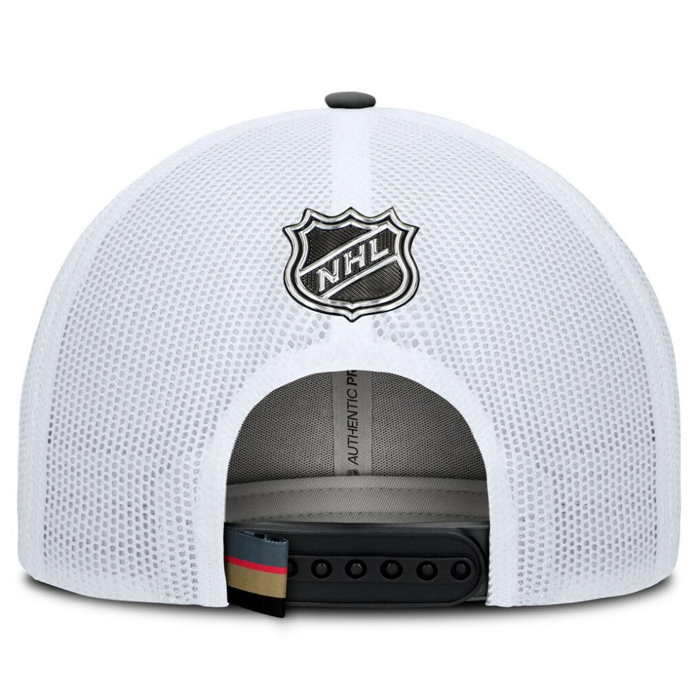 Vegas Golden Knights Fanatics Authentic Pro Rink Adjustable Trucker Hat For Sale