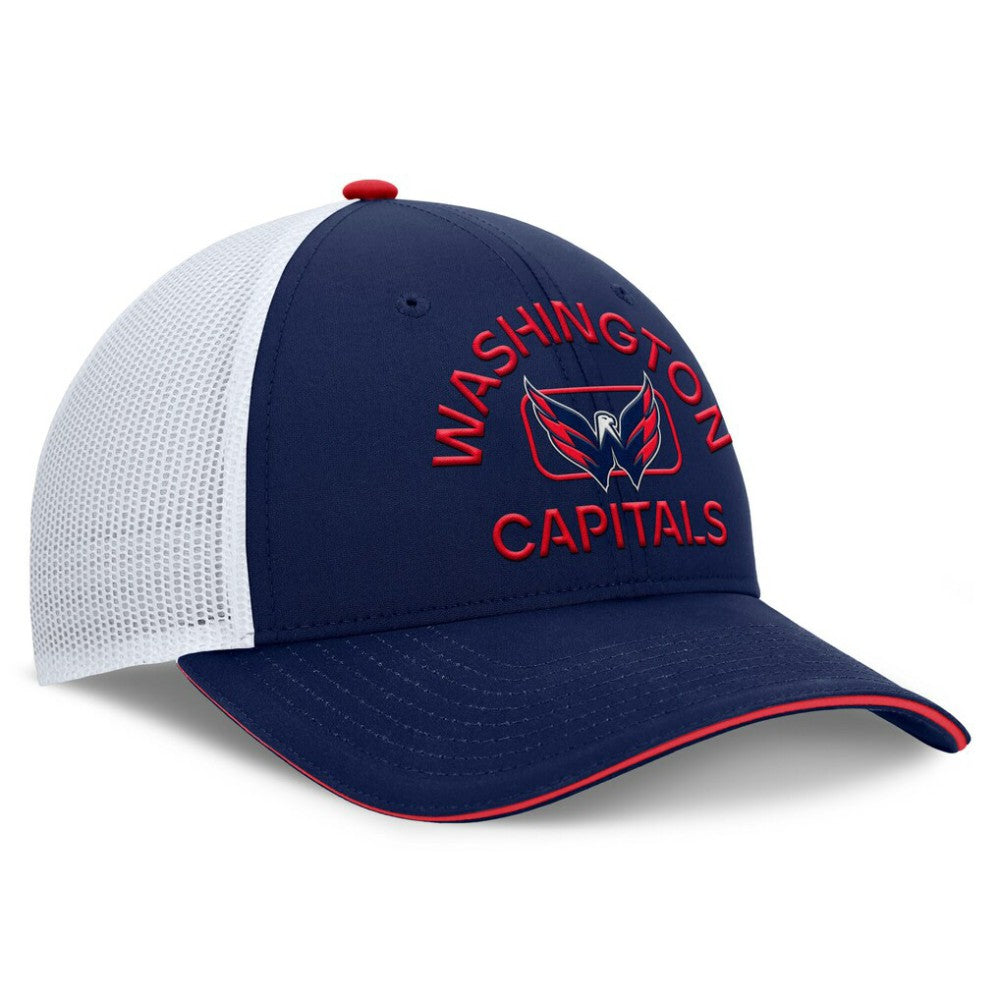 Washington Capitals Fanatics Authentic Pro Rink Adjustable Trucker Hat On Sale