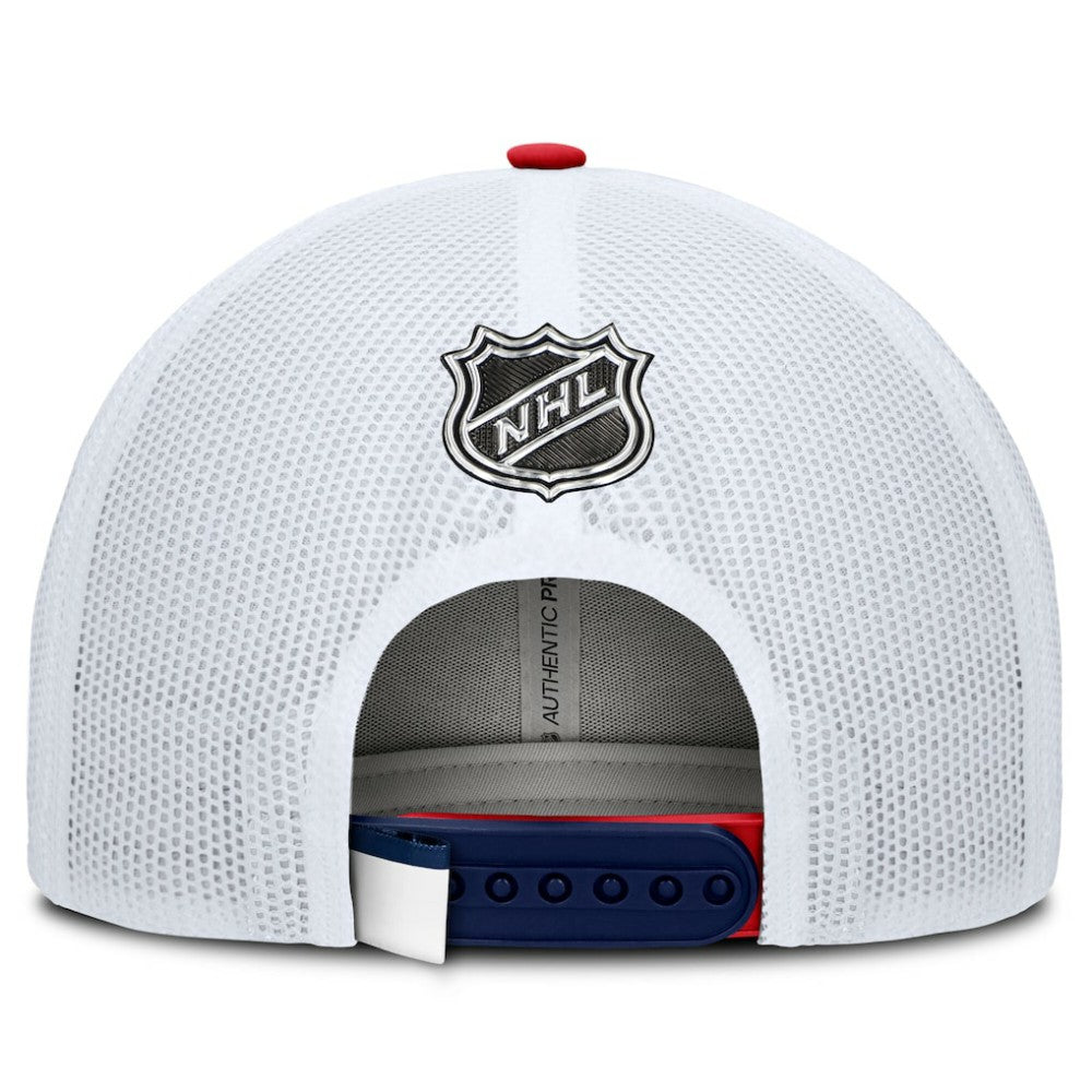 Washington Capitals Fanatics Authentic Pro Rink Adjustable Trucker Hat On Sale