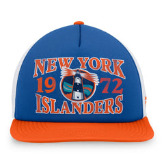 New York Islanders Fanatics Heritage Foam Front Adjustable Trucker Hat Online