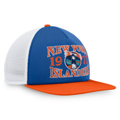 New York Islanders Fanatics Heritage Foam Front Adjustable Trucker Hat Online