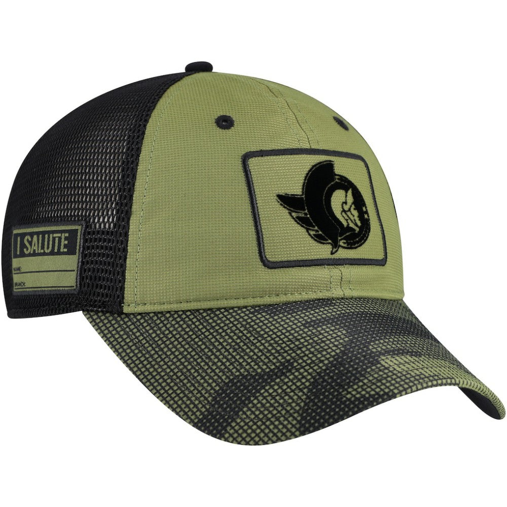Ottawa Senators Fanatics Military Appreciation Trucker Adjustable Hat On Sale