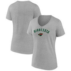 Minnesota Wild Fanatics Women's V-Neck T-Shirt For Sale