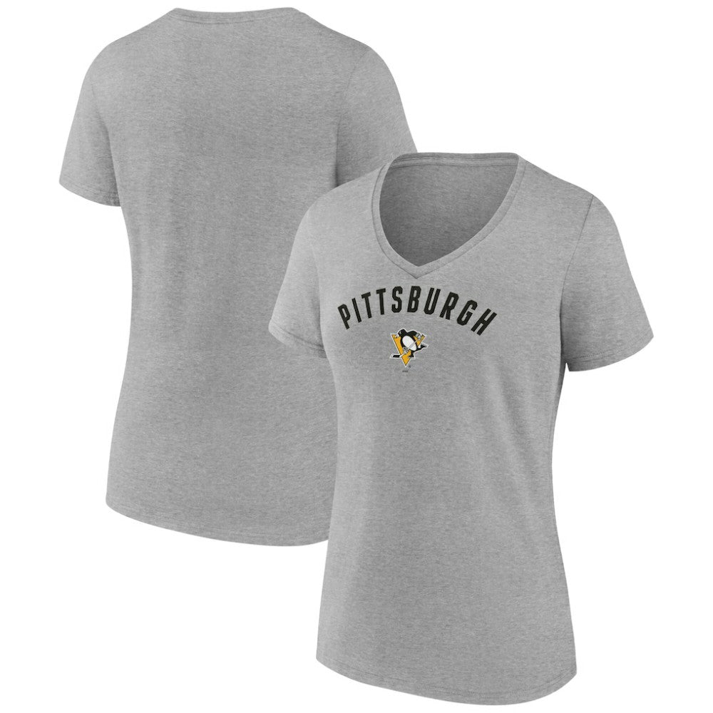Pittsburgh Penguins Fanatics Women's V-Neck T-Shirt Outlet