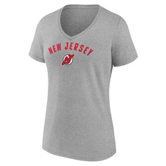 New Jersey Devils Fanatics Women's V-Neck T-Shirt On Sale