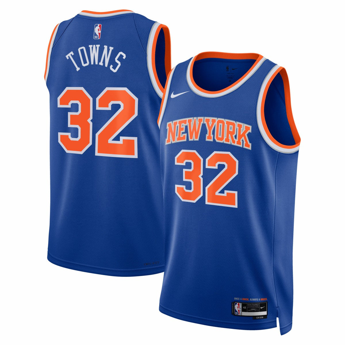 Karl-Anthony Towns New York Knicks Unisex Swingman Jersey Online