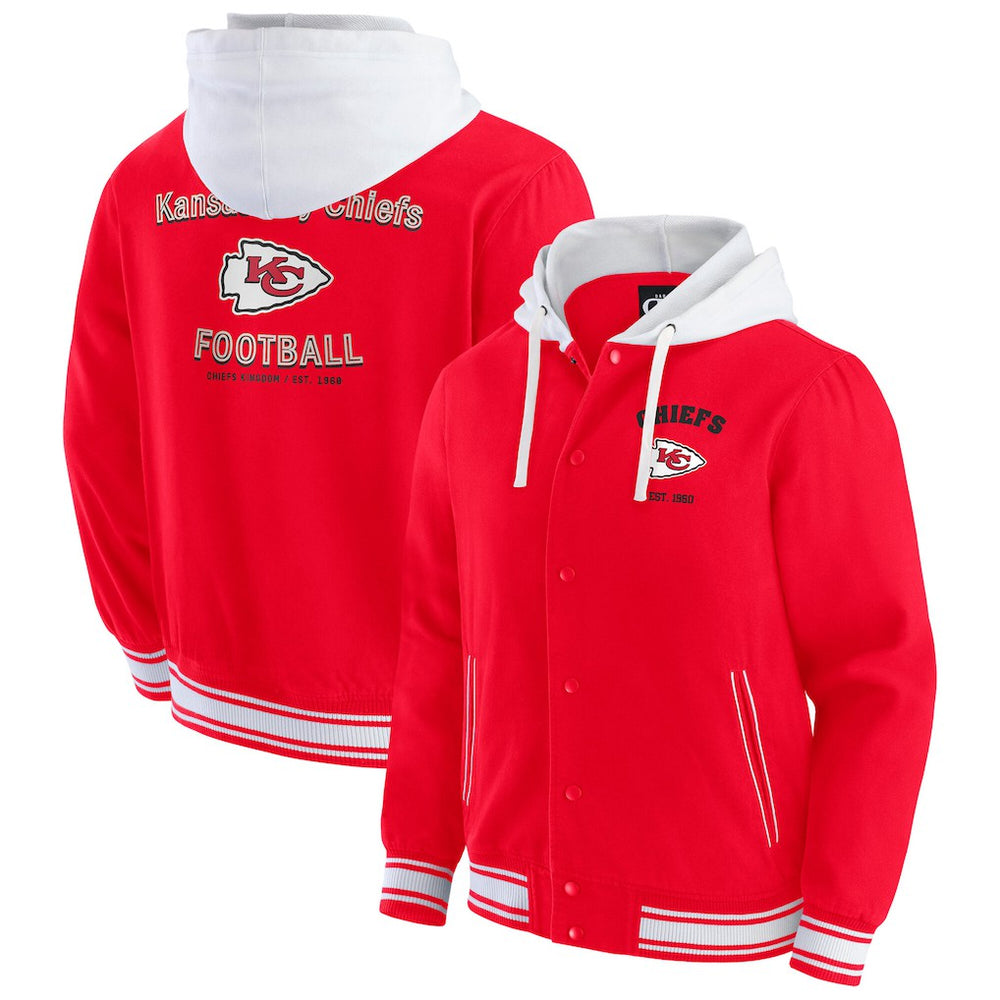 Kansas City Chiefs Fanatics Darius Rucker Collection Full-Snap Hoodie Jacket