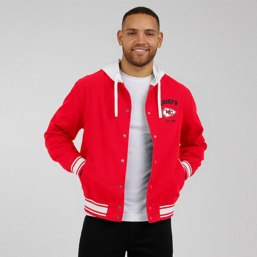 Kansas City Chiefs Fanatics Darius Rucker Collection Full-Snap Hoodie Jacket