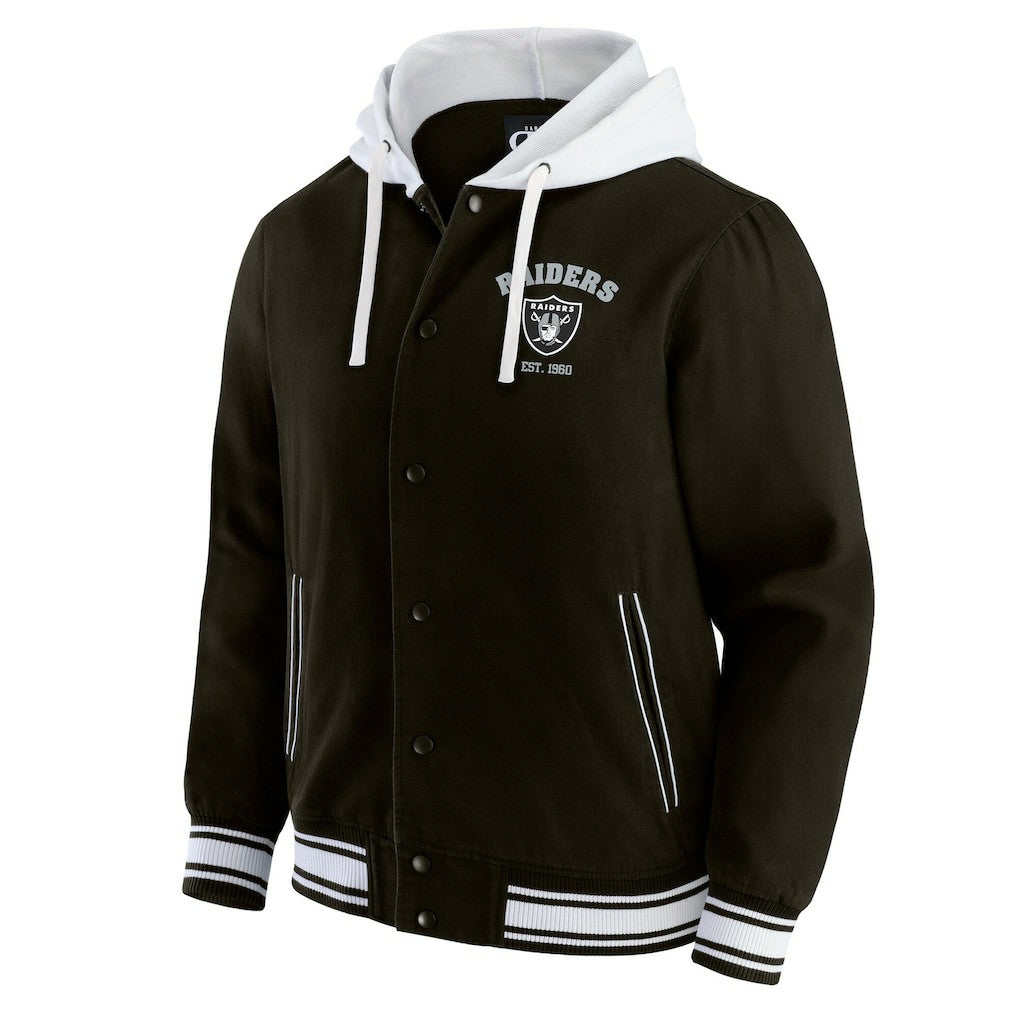 Las Vegas Raiders Fanatics Darius Rucker Collection Full-Snap Hoodie Jacket