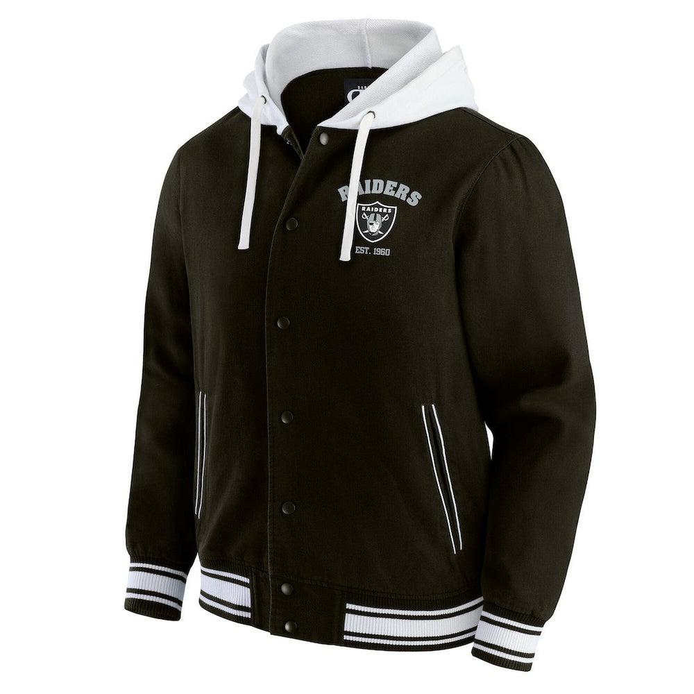 Las Vegas Raiders Fanatics Darius Rucker Collection Full-Snap Hoodie Jacket