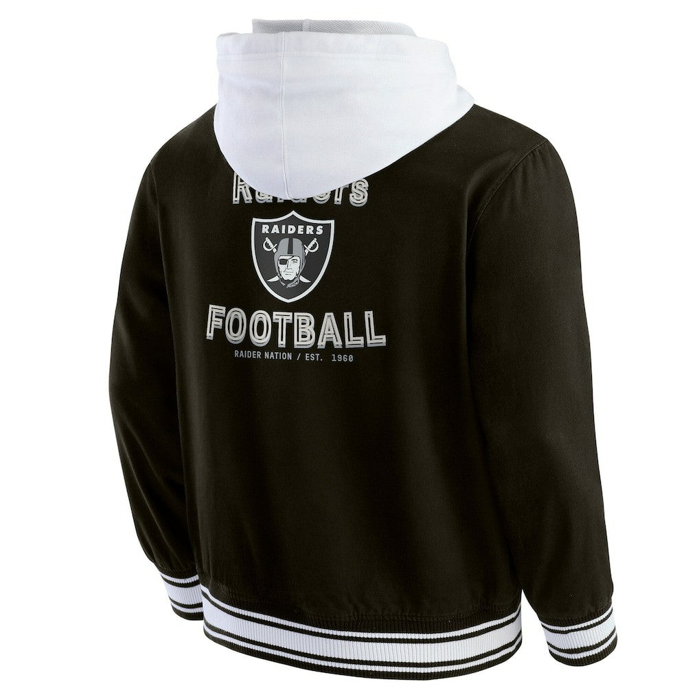 Las Vegas Raiders Fanatics Darius Rucker Collection Full-Snap Hoodie Jacket