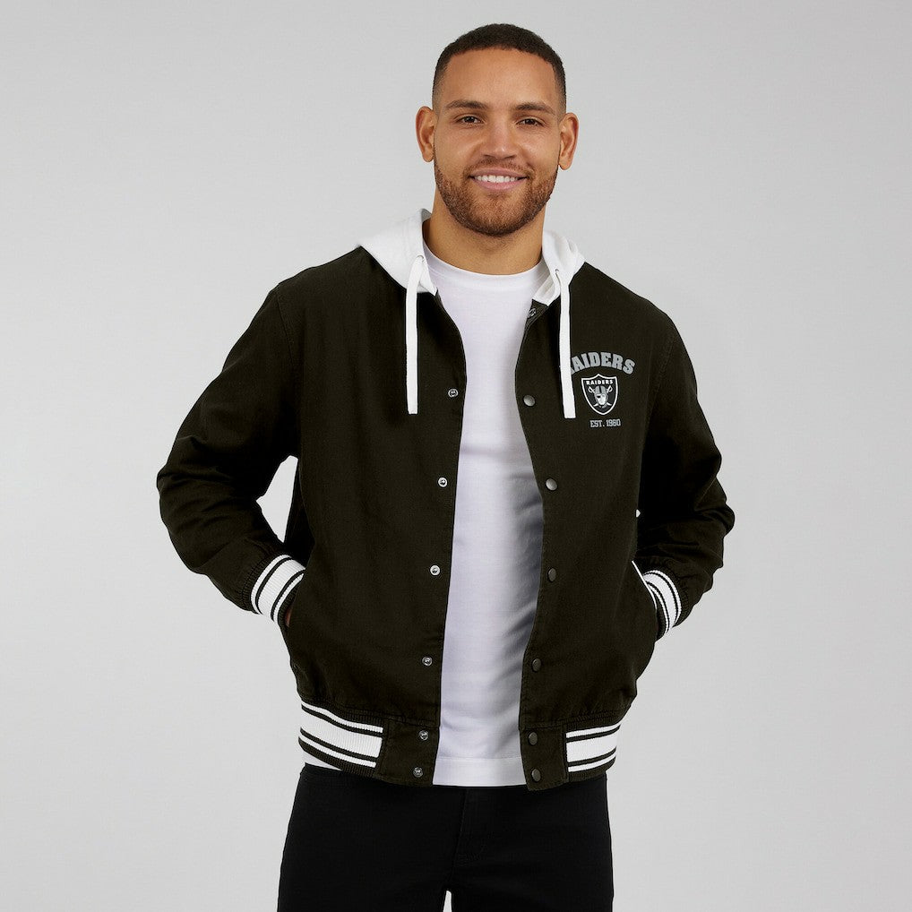 Las Vegas Raiders Fanatics Darius Rucker Collection Full-Snap Hoodie Jacket