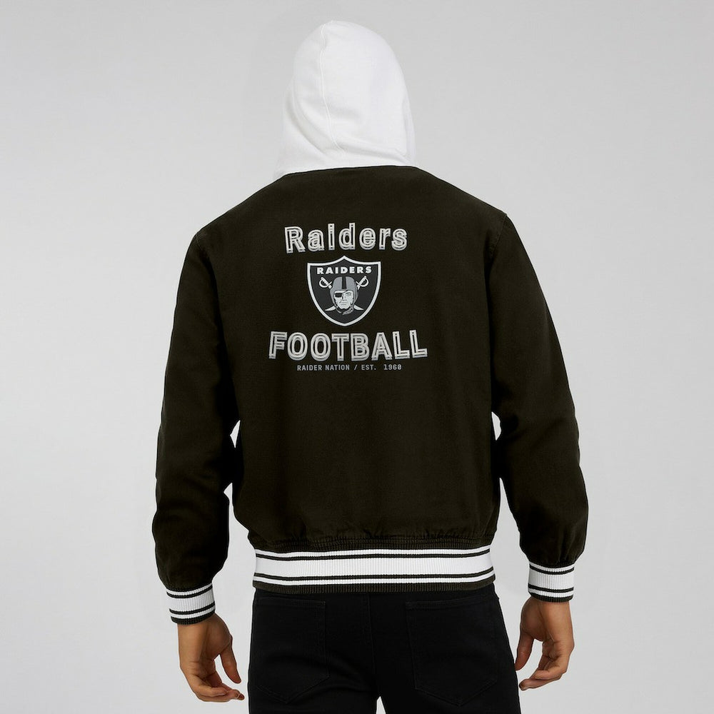 Las Vegas Raiders Fanatics Darius Rucker Collection Full-Snap Hoodie Jacket
