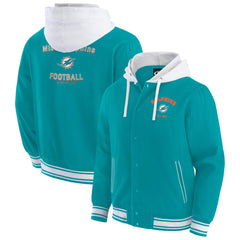 Miami Dolphins Fanatics Darius Rucker Collection Full-Snap Hoodie Jacket