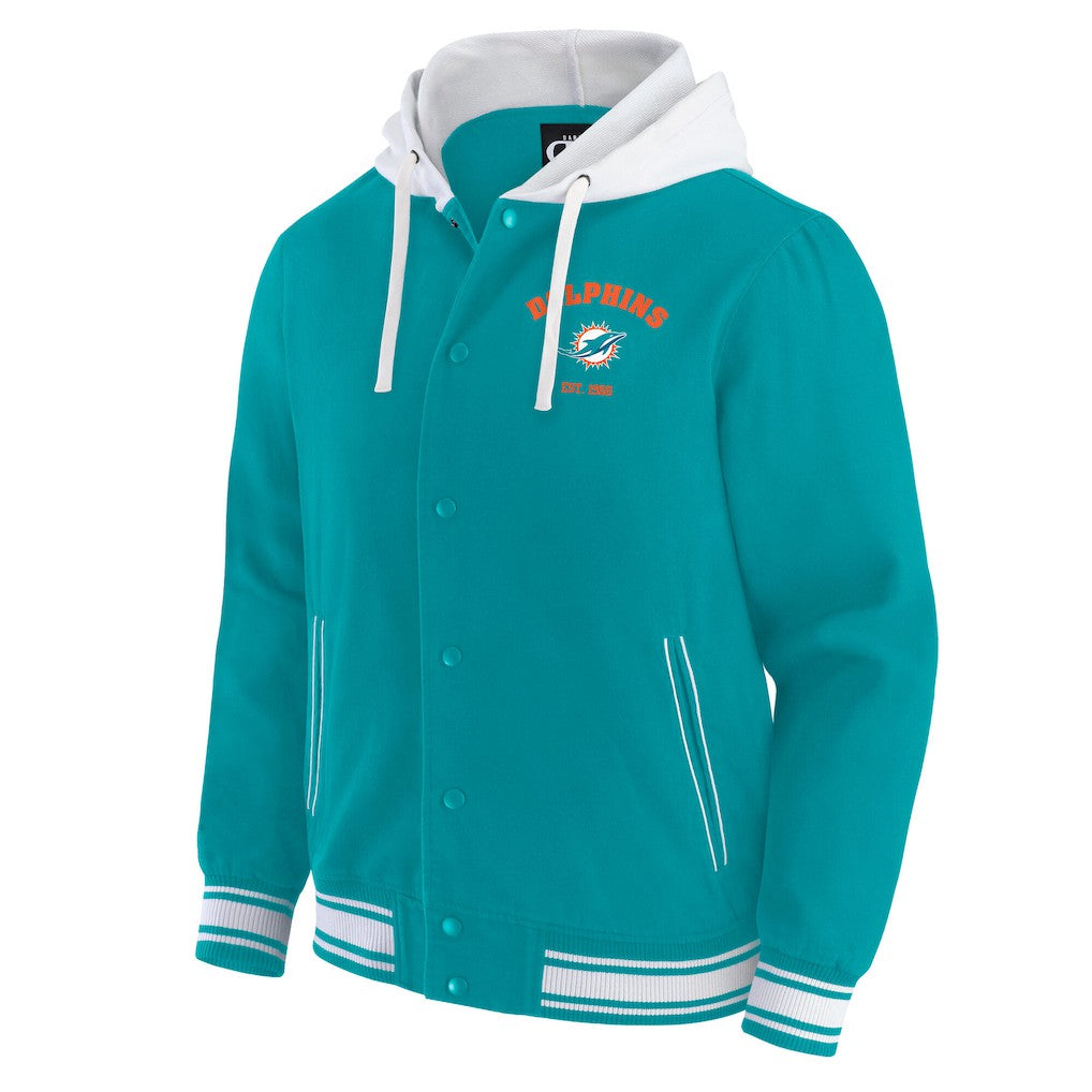 Miami Dolphins Fanatics Darius Rucker Collection Full-Snap Hoodie Jacket