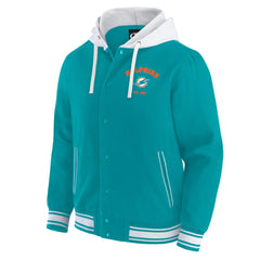 Miami Dolphins Fanatics Darius Rucker Collection Full-Snap Hoodie Jacket