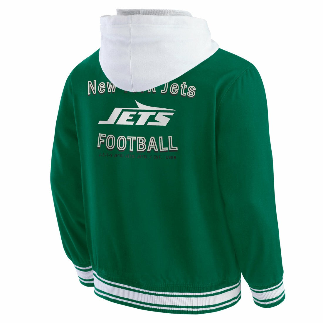 New York Jets Fanatics Darius Rucker Collection Full-Snap Hoodie Jacket