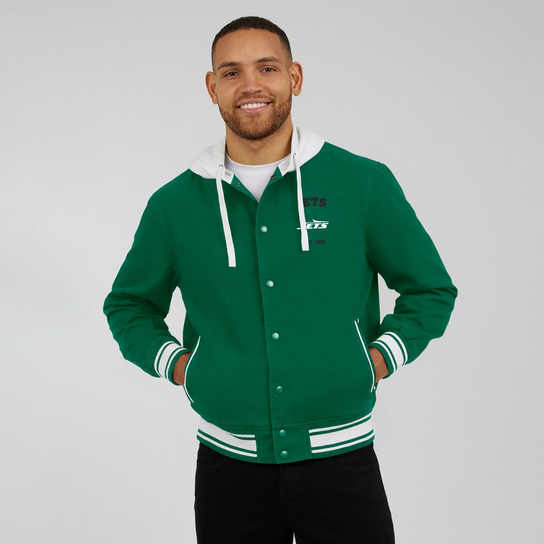 New York Jets Fanatics Darius Rucker Collection Full-Snap Hoodie Jacket
