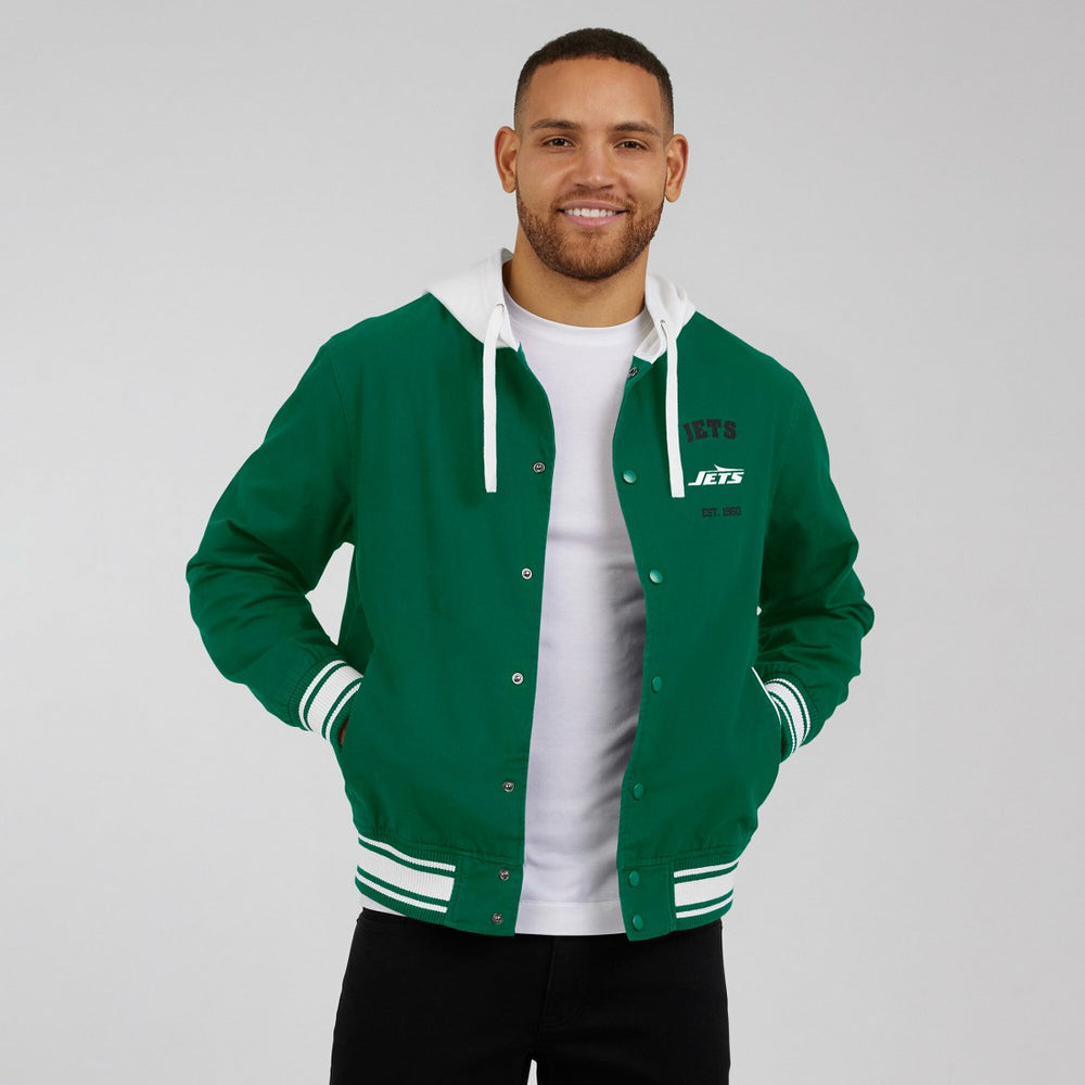 New York Jets Fanatics Darius Rucker Collection Full-Snap Hoodie Jacket