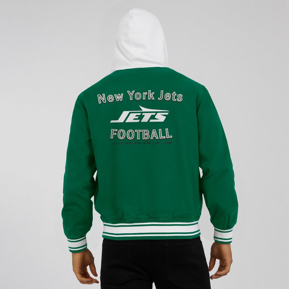 New York Jets Fanatics Darius Rucker Collection Full-Snap Hoodie Jacket