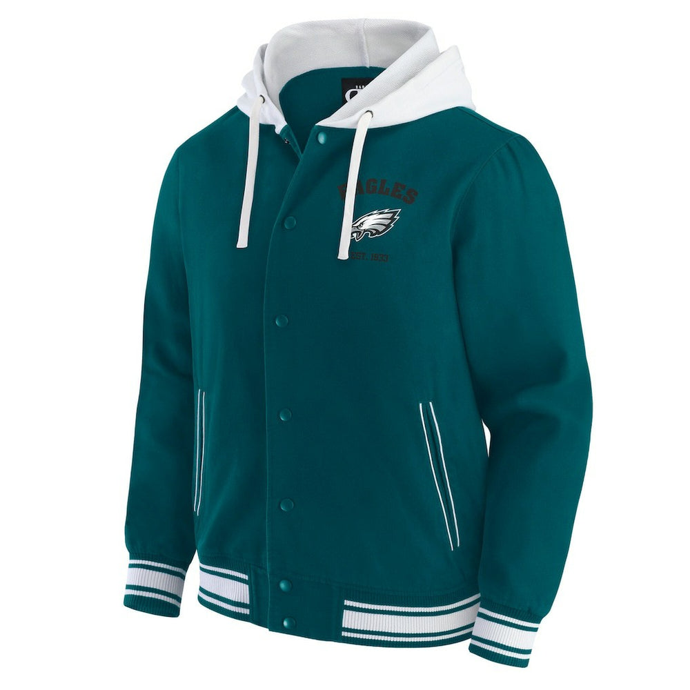Philadelphia Eagles Fanatics Darius Rucker Collection Full-Snap Hoodie Jacket
