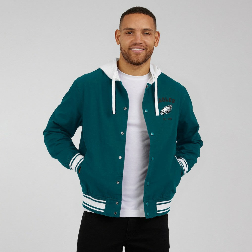 Philadelphia Eagles Fanatics Darius Rucker Collection Full-Snap Hoodie Jacket