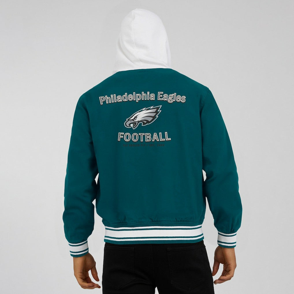 Philadelphia Eagles Fanatics Darius Rucker Collection Full-Snap Hoodie Jacket