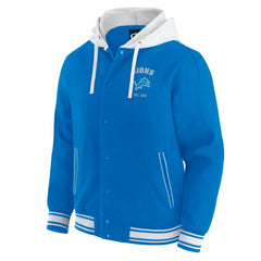 Detroit Lions Fanatics Darius Rucker Collection Full-Snap Hoodie Jacket