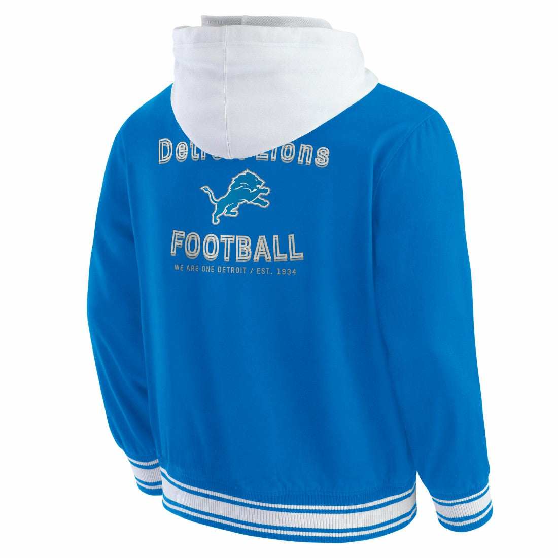Detroit Lions Fanatics Darius Rucker Collection Full-Snap Hoodie Jacket
