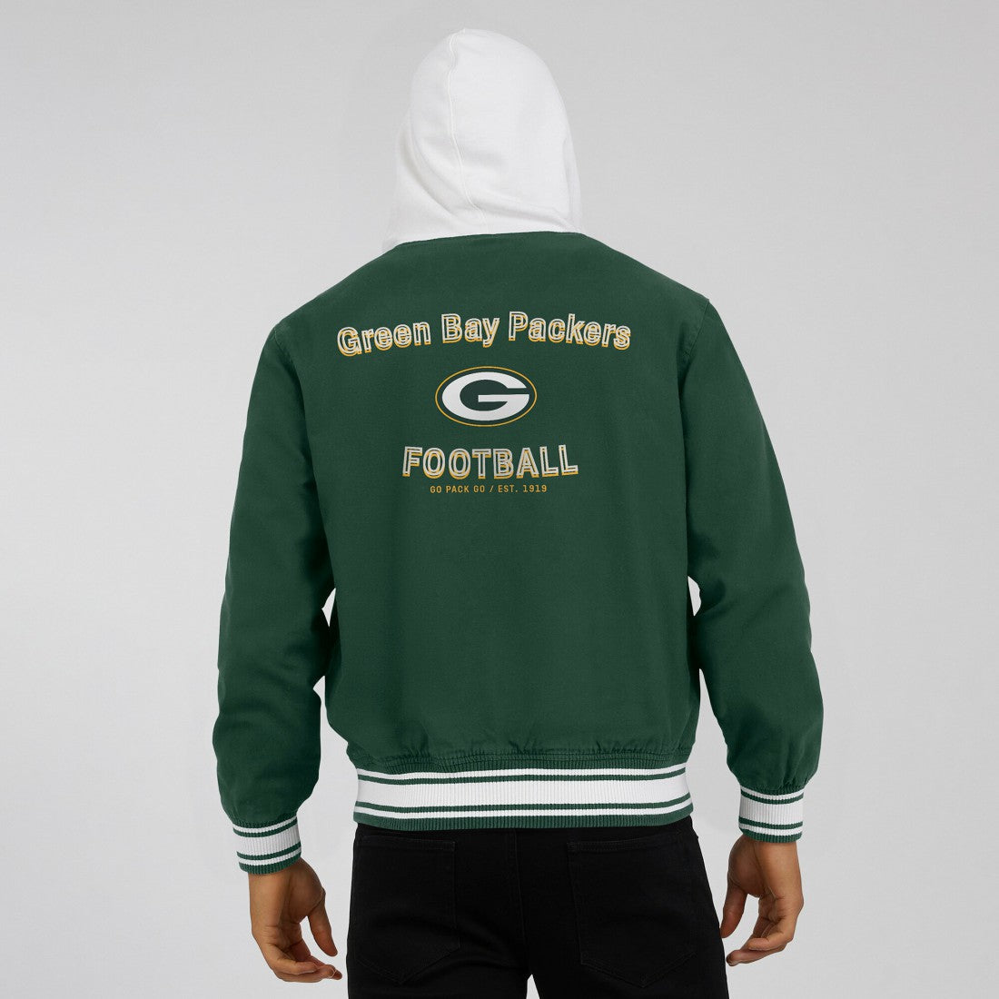 Green Bay Packers Fanatics Darius Rucker Collection Full-Snap Hoodie Jacket