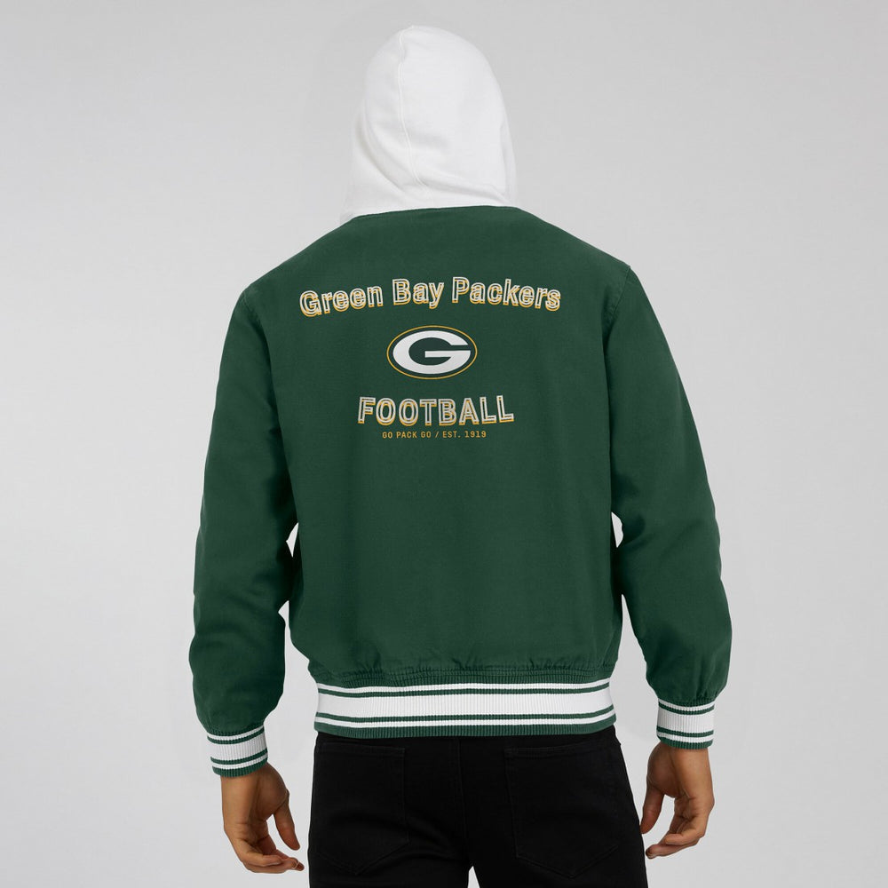 Green Bay Packers Fanatics Darius Rucker Collection Full-Snap Hoodie Jacket