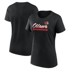 Ottawa Senators Fanatics Women's Risk Cotton T-Shirt On Sale
